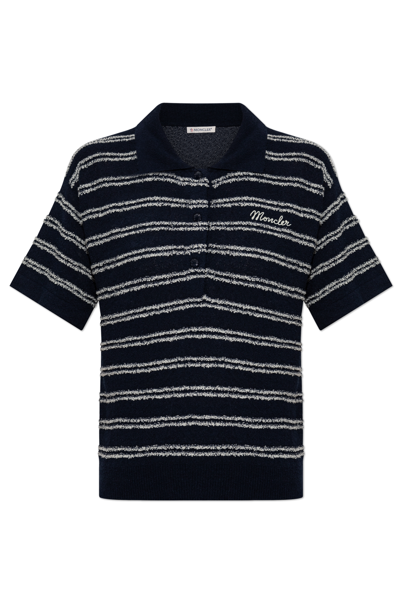 Moncler Polo with embroidered logo | Women's | Vitkac